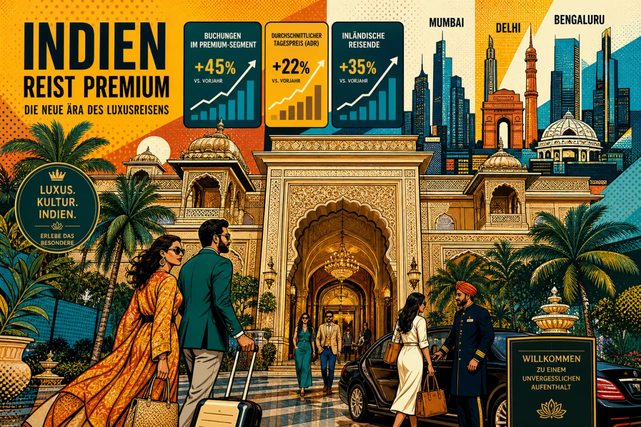 Indiens Luxushotels setzen auf Gäste aus dem Land