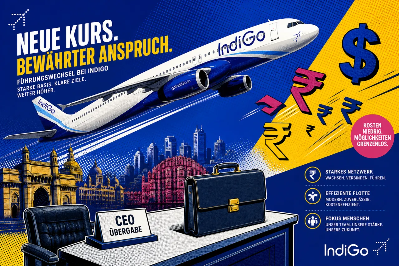 IndiGo bleibt billig, Walsh übernimmt