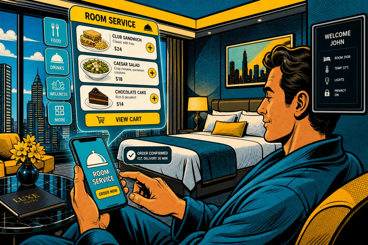 IRIS und Global Hotel Alliance: Mobile Ordering für 50+ Hotelmarken