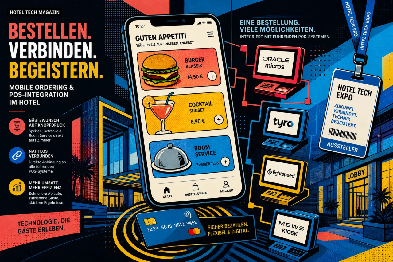 IRIS zeigt neue Mobile-Ordering-Features auf der HITEC 2026