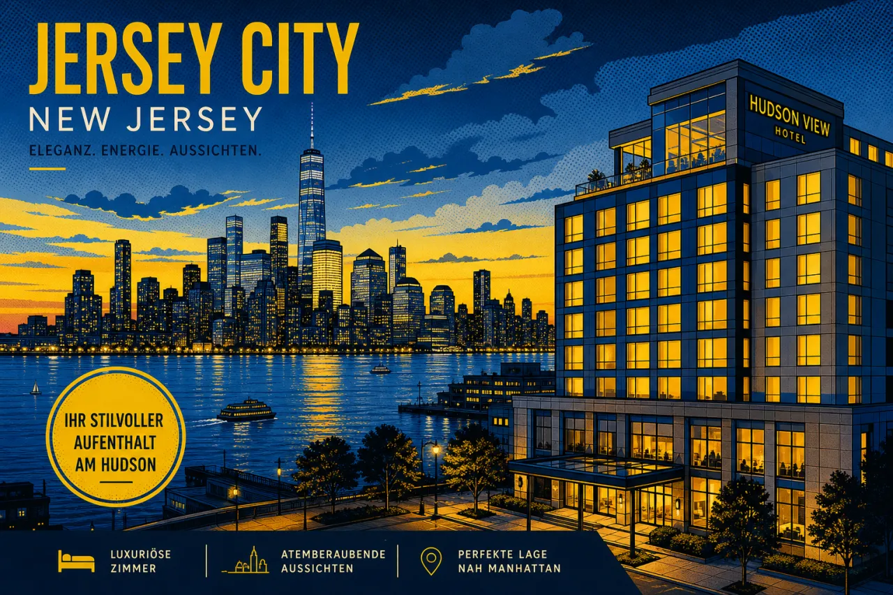 Jersey City: Hotelmarkt boomt mit 80 % Auslastung