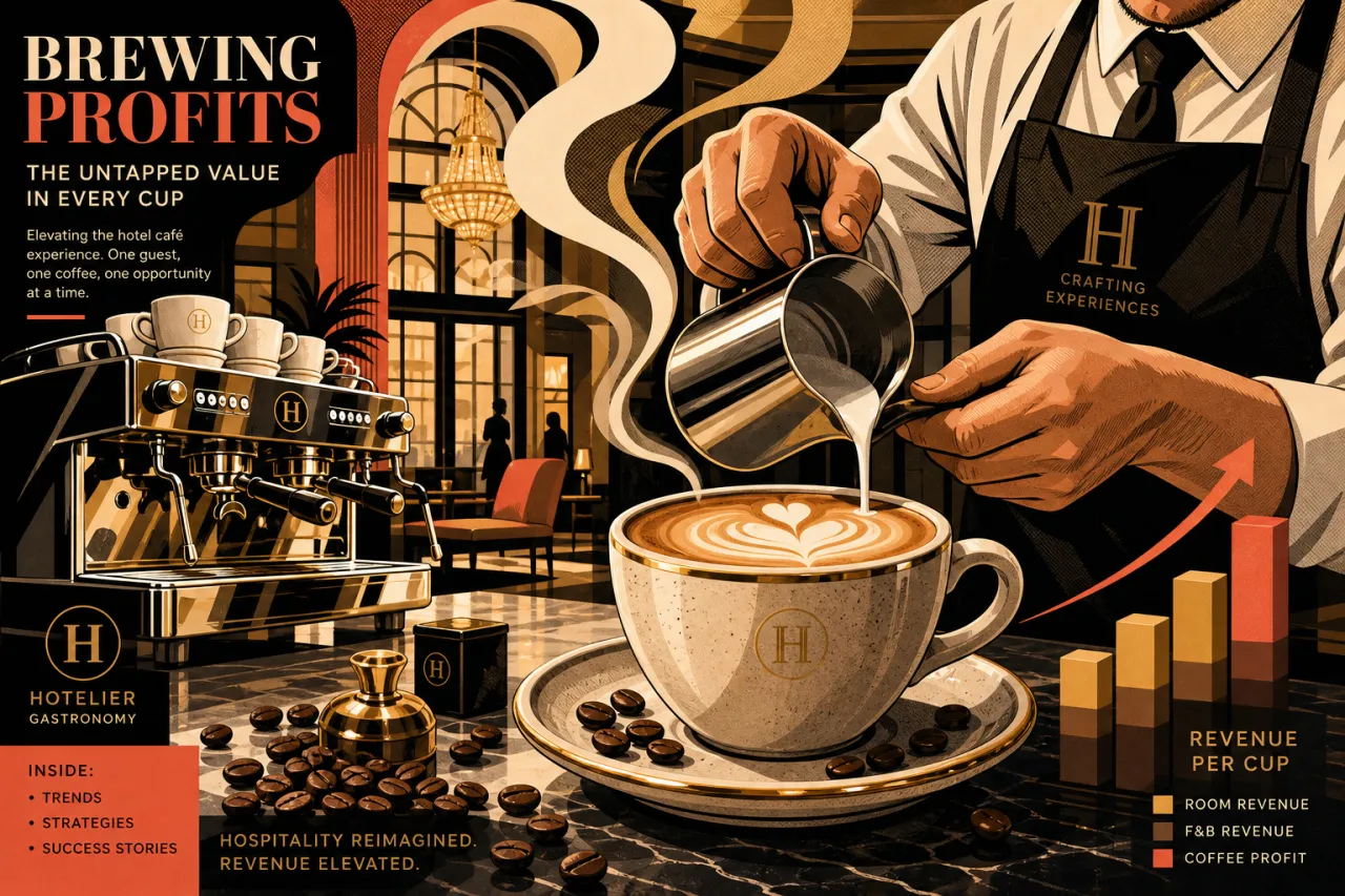 Kaffee im Hotel: Der unterschätzte Umsatzbringer