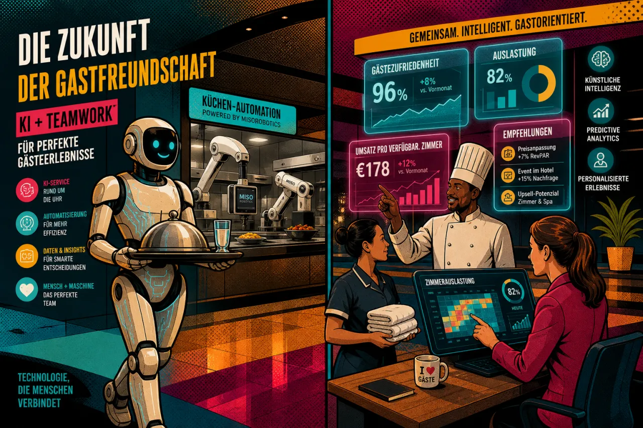 KI und Robotik verändern Hotellerie-Jobs