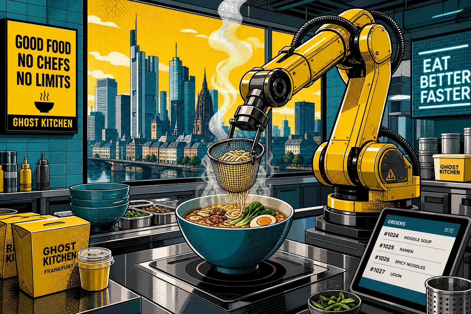 Kochroboter in Frankfurt: Automatisierung in der Gastroküche