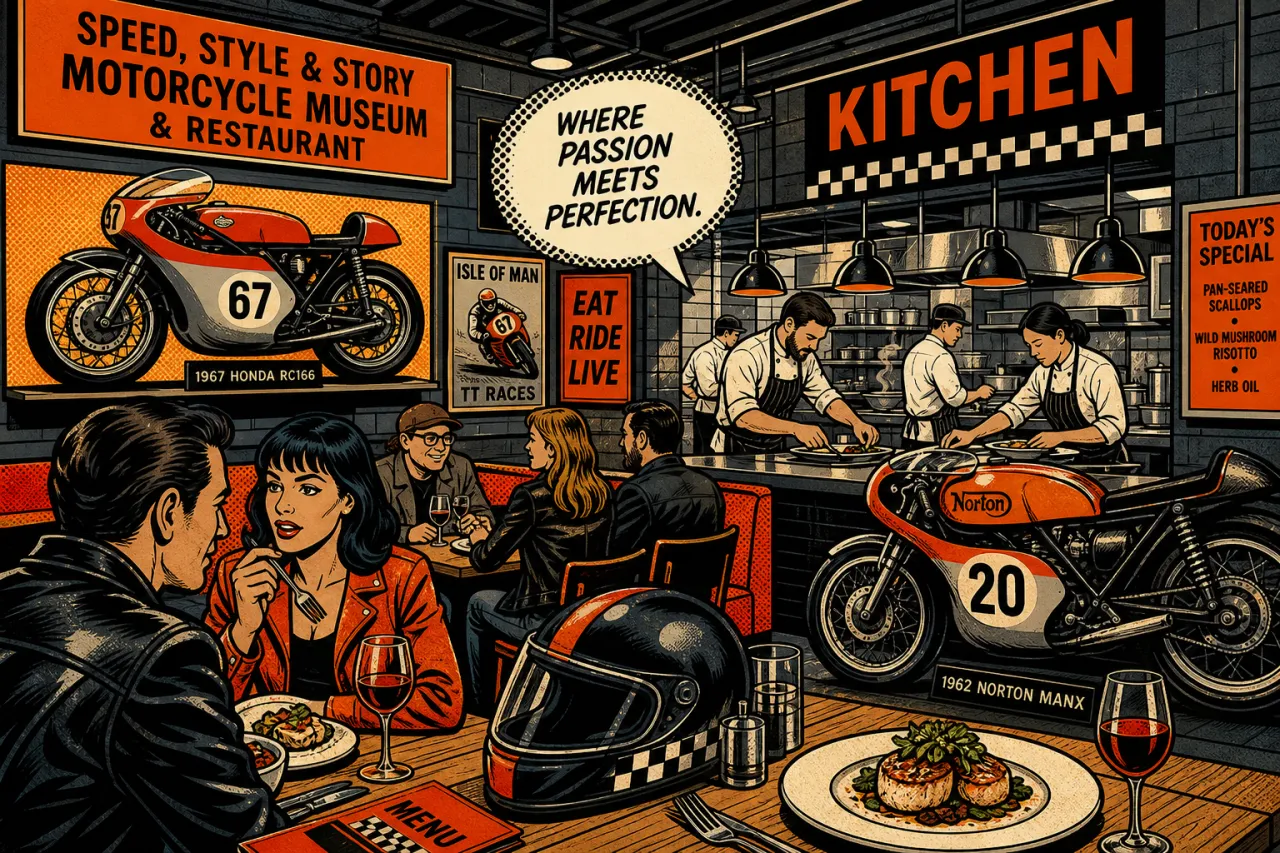 KTM Motohall sucht Pächter für Restaurant Garage in Mattighofen