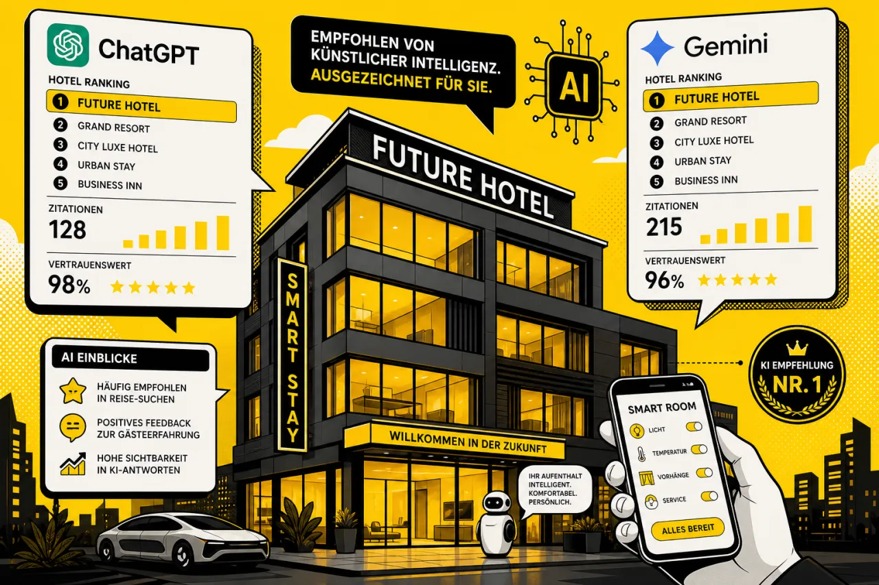 Lighthouse kauft Hotelrank.ai: KI-Sichtbarkeit für Hotels