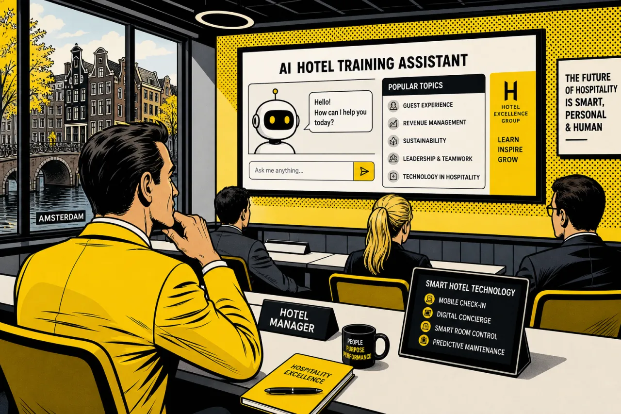 Masterclass KI in der Hotellerie: Amsterdam, 8. Juni