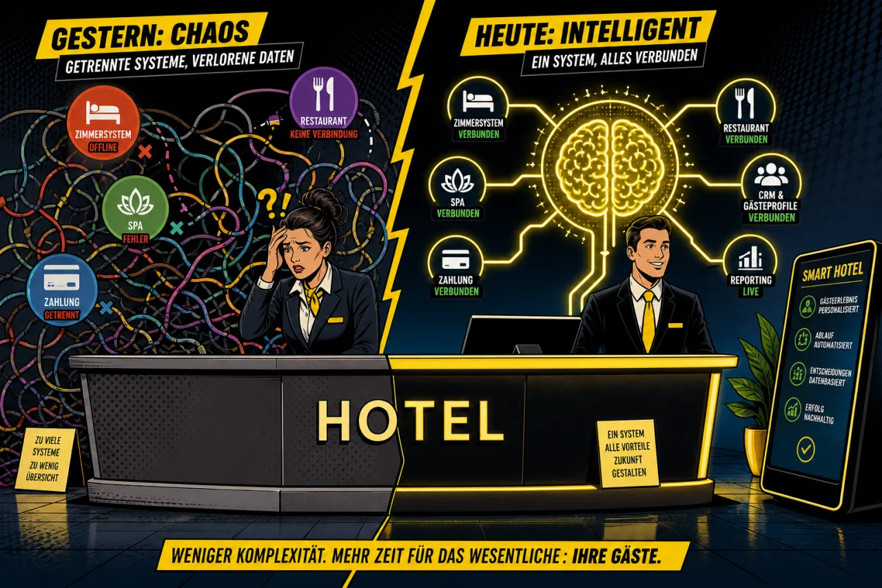 Mehr KI bringt nichts – Hotels brauchen zuerst besseres Gedächtnis