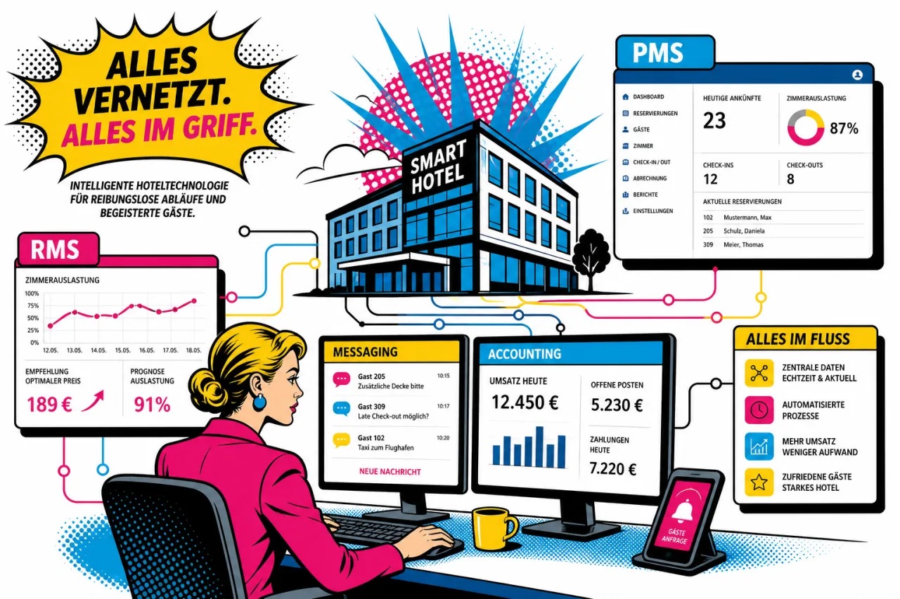 Mews bündelt PMS, RMS und Buchhaltung