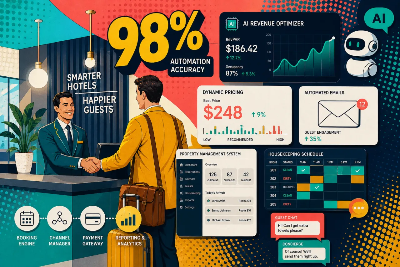 Mews-Studie: 98 Prozent der Hoteliers nutzen KI im Betrieb