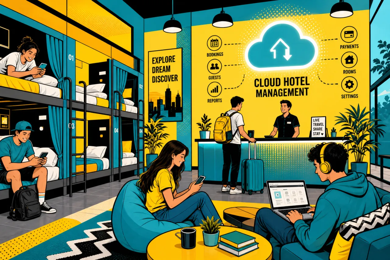 Mews wird offizieller Tech-Partner der nordamerikanischen Hostel-Branche