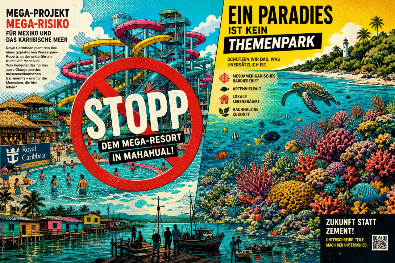 Mexiko stoppt Royal Caribbeans Wasserpark
