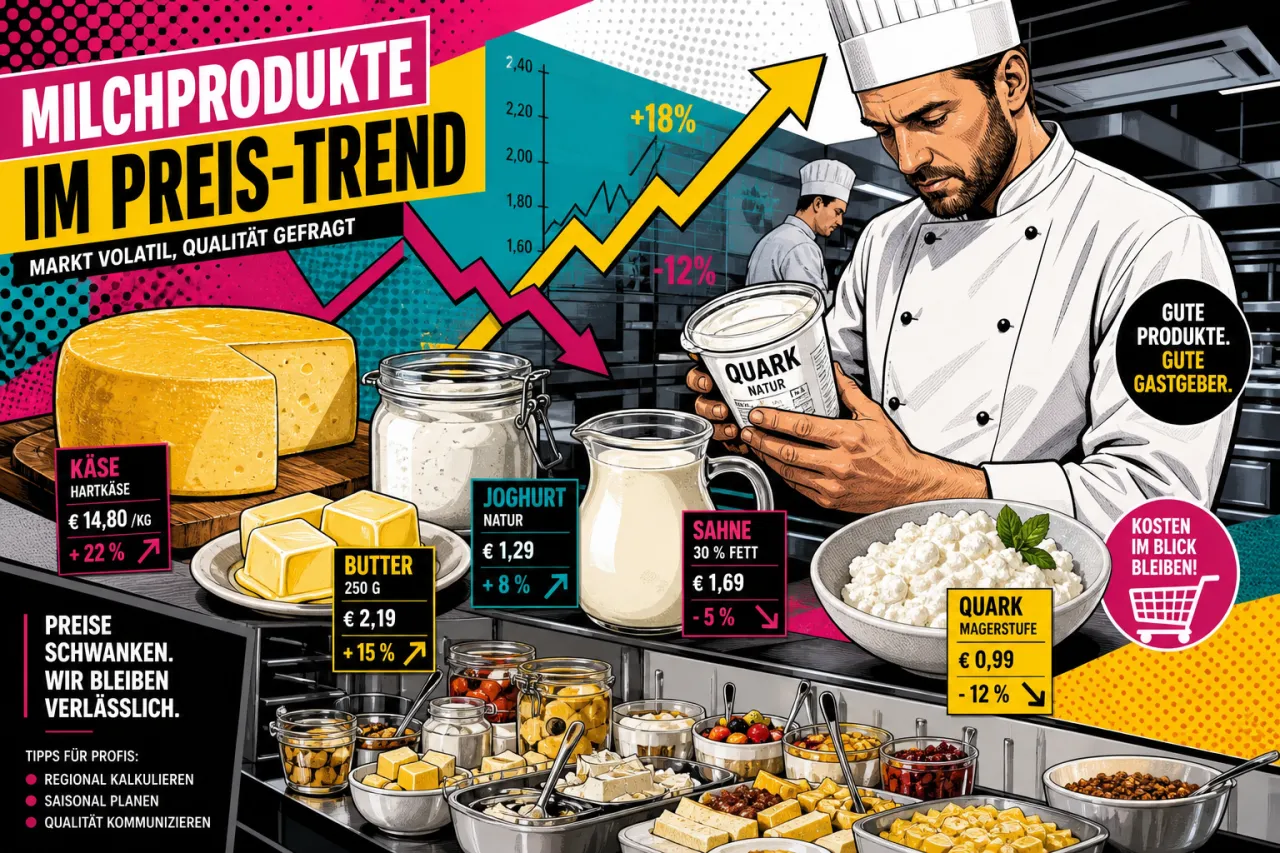 Molkereiprodukte in der Gastronomie: 10 aktuelle Trends