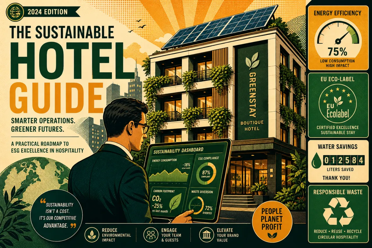 Nachhaltigkeit in der Hotellerie: der Leitfaden für Hoteliers