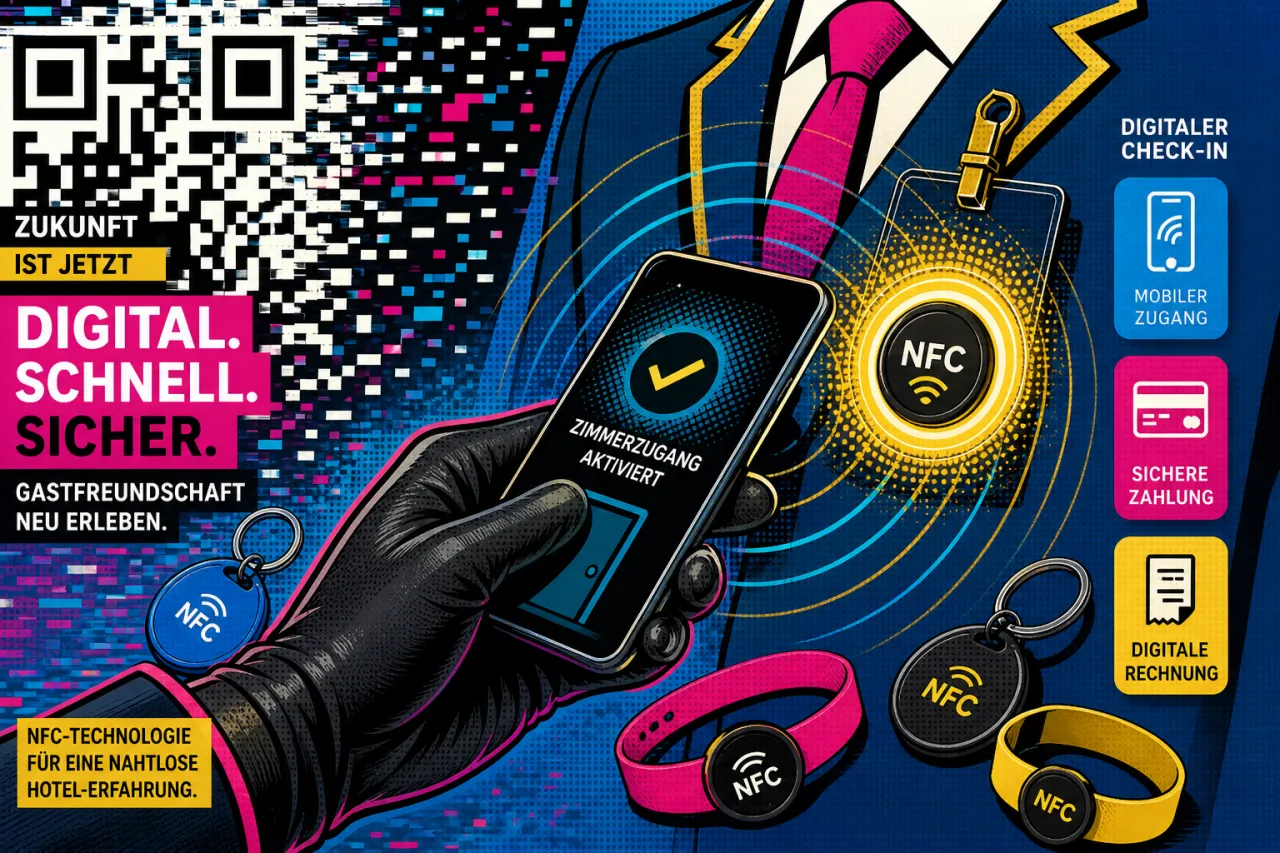 NFC-Tipping schlägt QR-Codes im Hotel