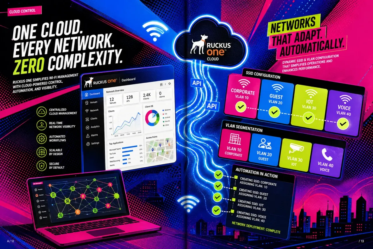 Nonius und Ruckus One: WLAN-Einrichtung für Events automatisiert