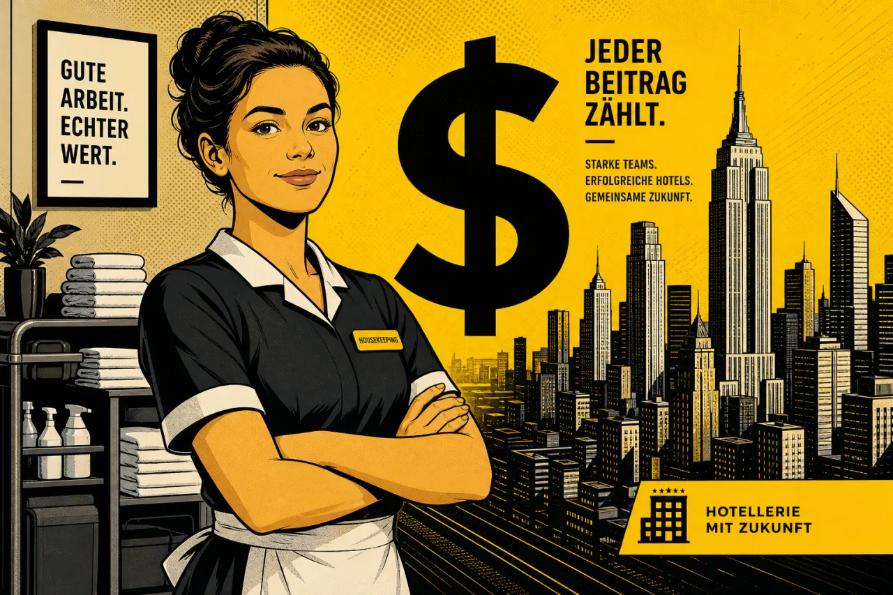NYC-Tarifvertrag: Housekeeping knackt die 100.000-Dollar-Marke