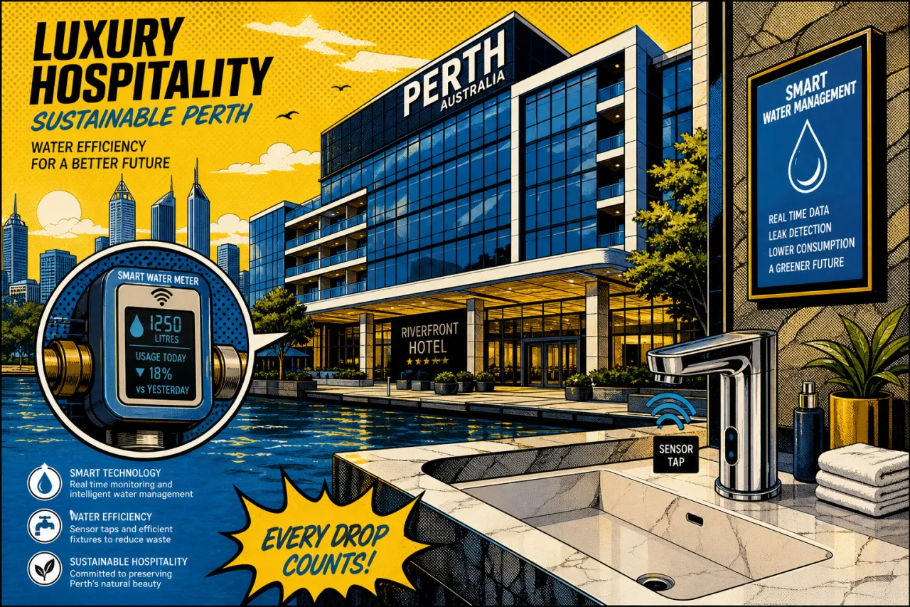 Pan Pacific Perth gewinnt Gold bei den Waterwise Awards 2026