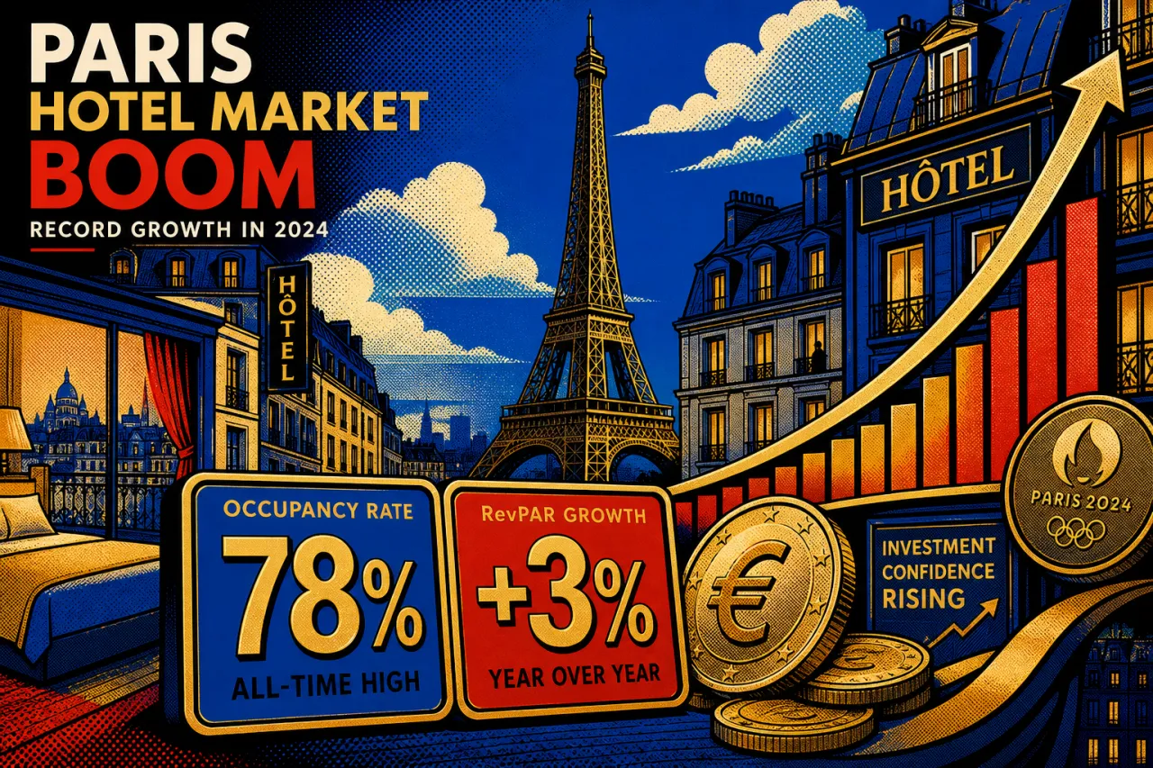 Paris 2026: Hotelmarkt auf Zehnjahreshoch