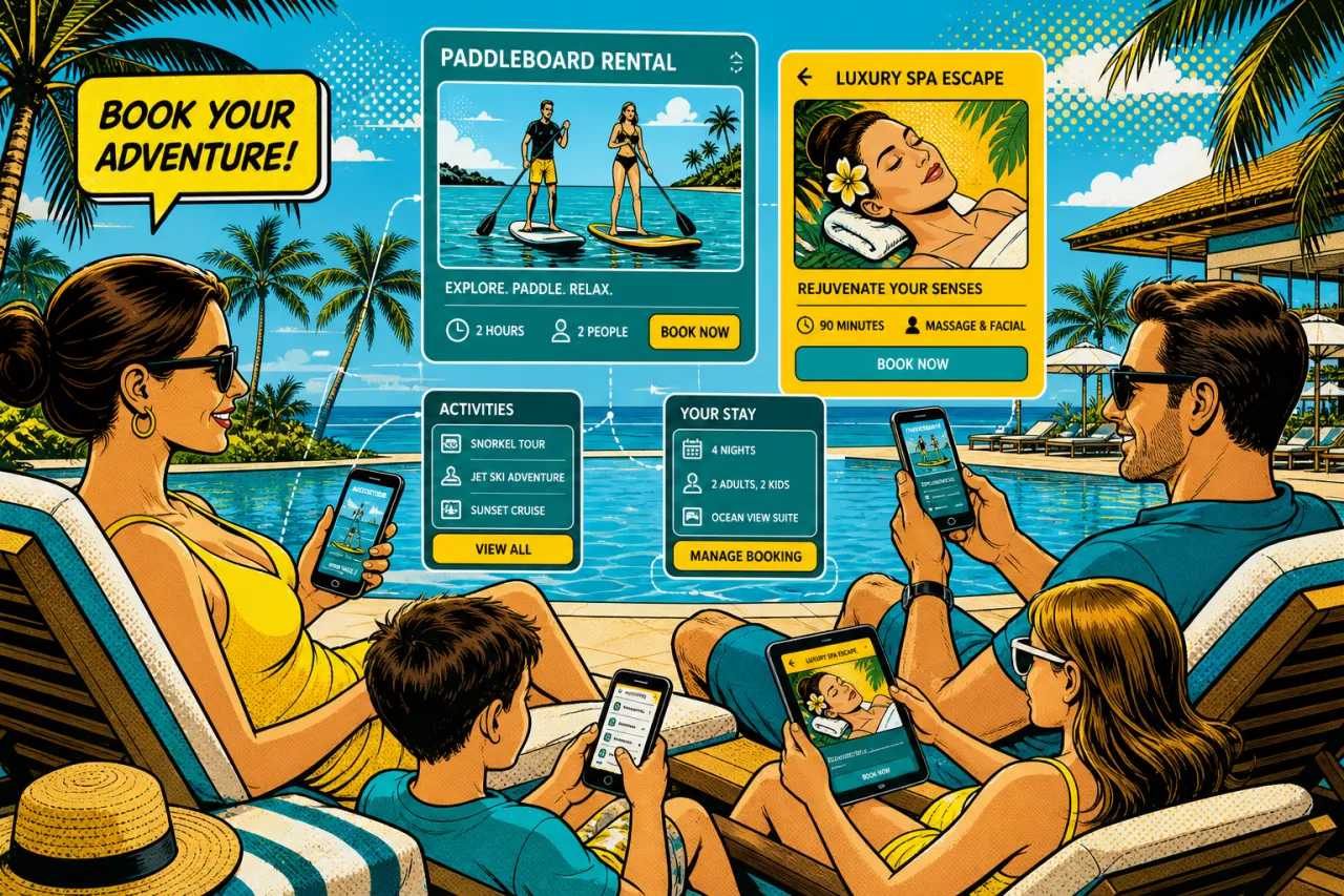 Resort Revenue Gap: Warum Mobile Ordering nicht reicht