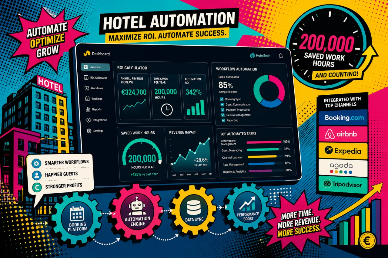 RobosizeME: ROI-Kalkulator für Hotel-Automatisierung vor dem Kauf