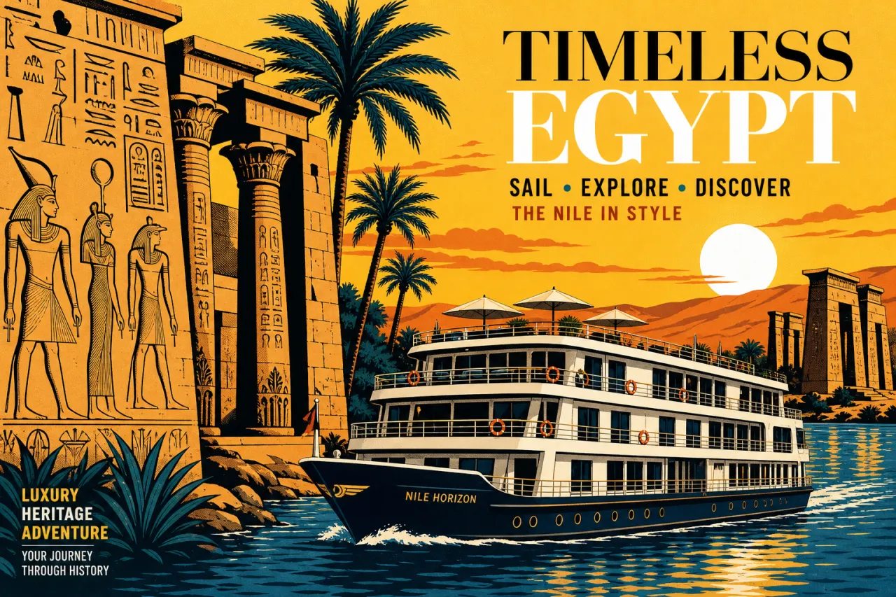 RSD Ägypten: 8 Tage Nil-Kreuzfahrt plus Hurghada