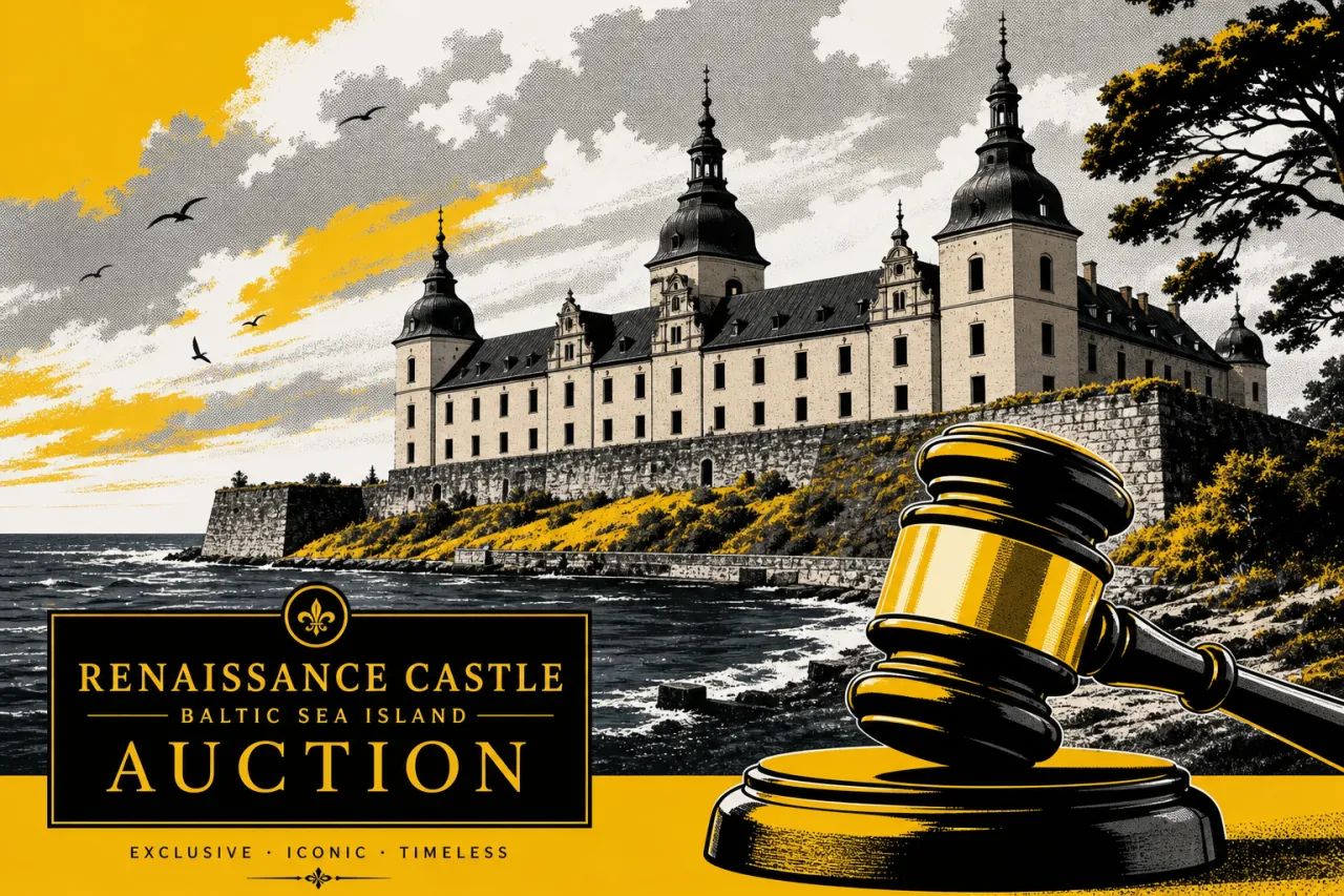 Schloss Spyker auf Rügen kommt erneut unter den Hammer