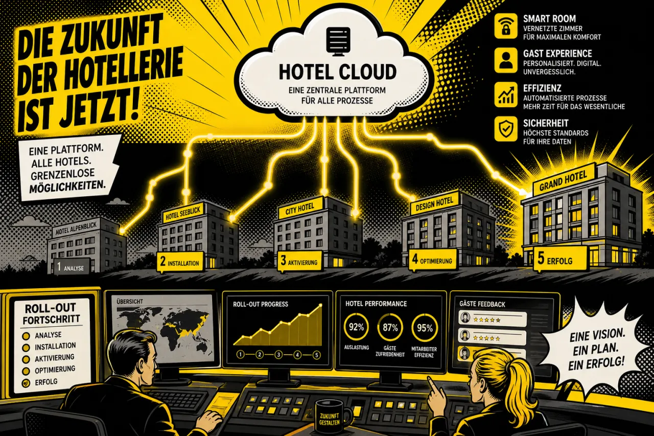 Shiji rollt Daylight PMS in 100+ Hotels in zwei Monaten aus