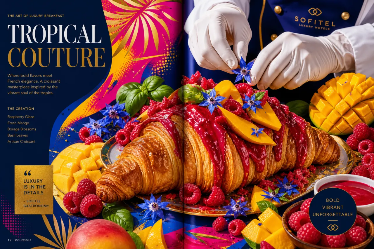 Sofitel launcht Fruit Kiss: zehn Frucht-Croissants weltweit