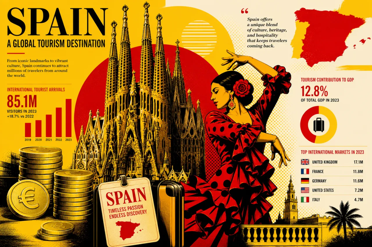 Spanien: Europas stärkste Tourismusdestination 2025