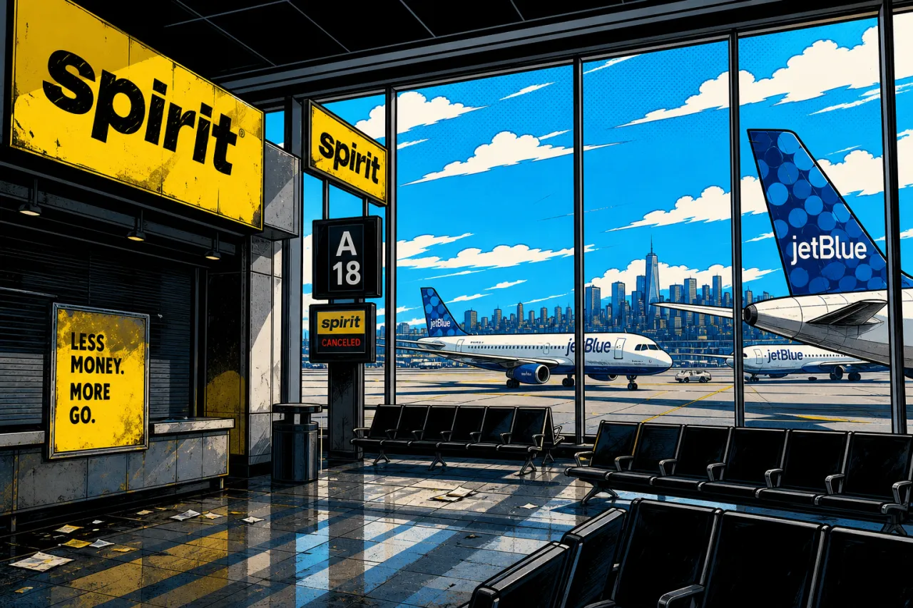 Spirit Airlines weg: JetBlue greift Fort Lauderdale an
