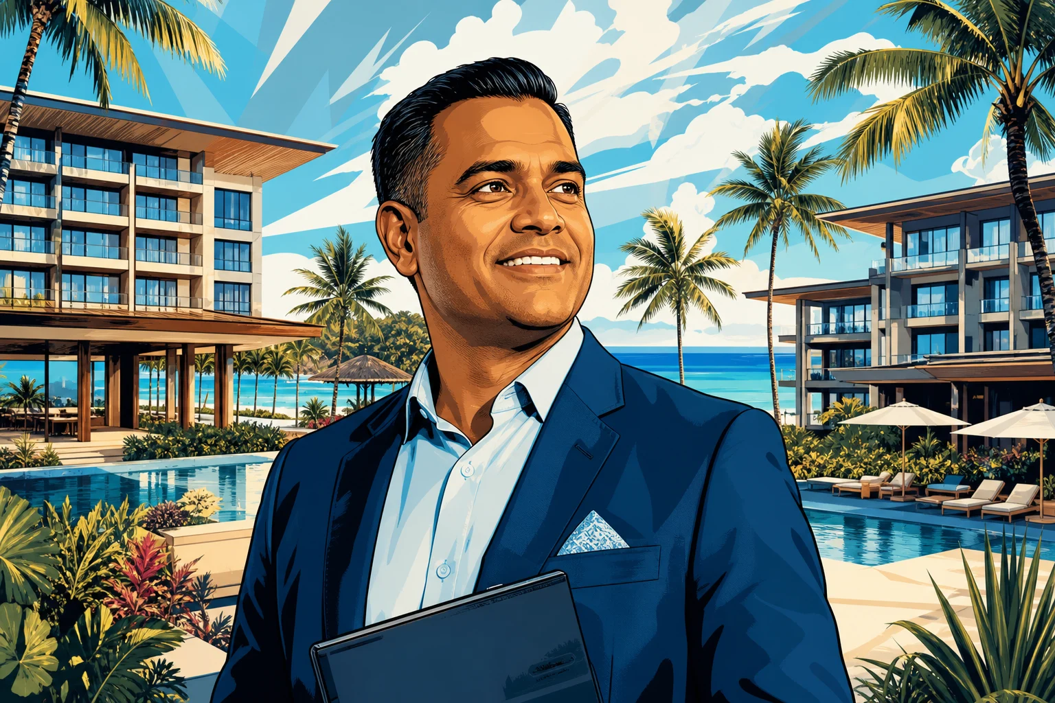 Stephen Wright übernimmt zwei Sheraton-Resorts in Fiji