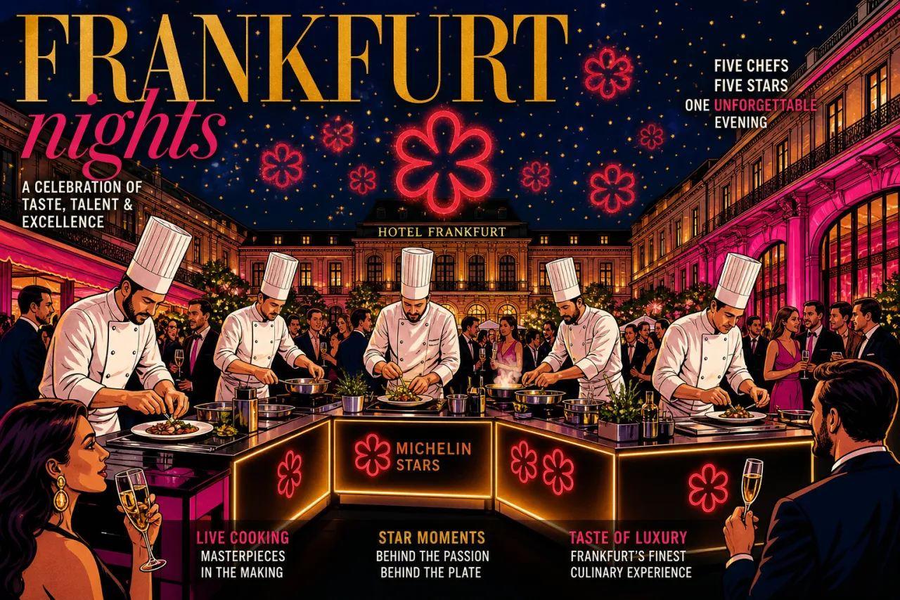 Sterne über Frankfurt: Auftakt im The Florentin