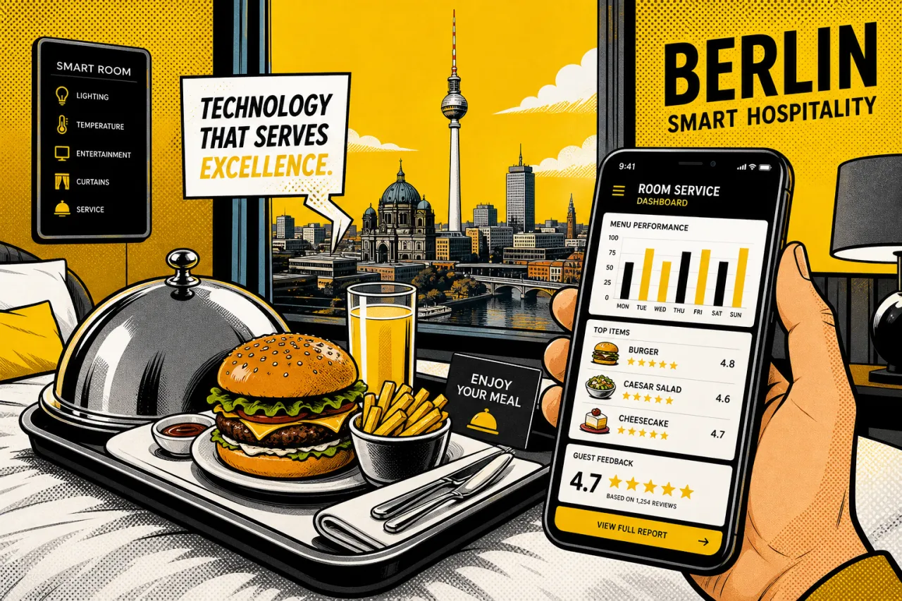SuitePad analysiert deine Room-Service-Karte kostenlos