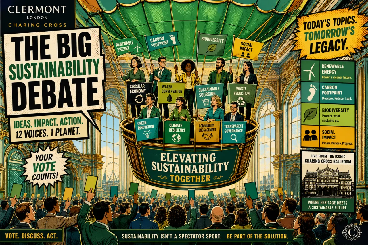The Great Green Balloon Debate 2026: HOSPA lädt zur Nachhaltigkeitsdebatte