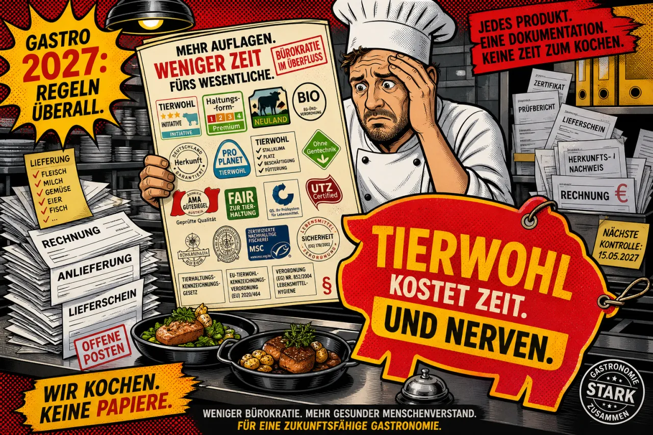 Tierhaltungskennzeichnung trifft die Gastro hart