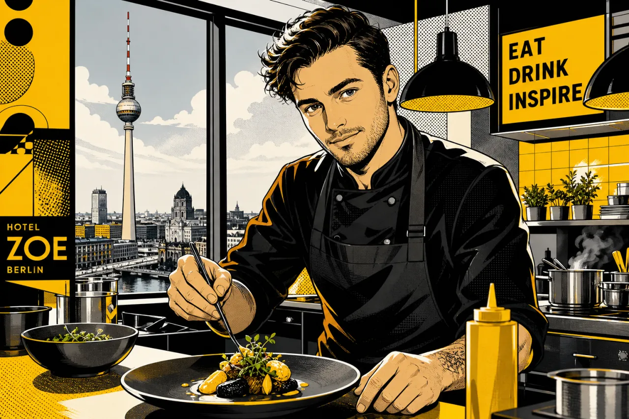 Tim Lentl wird Küchenchef im Restaurant QIU Berlin
