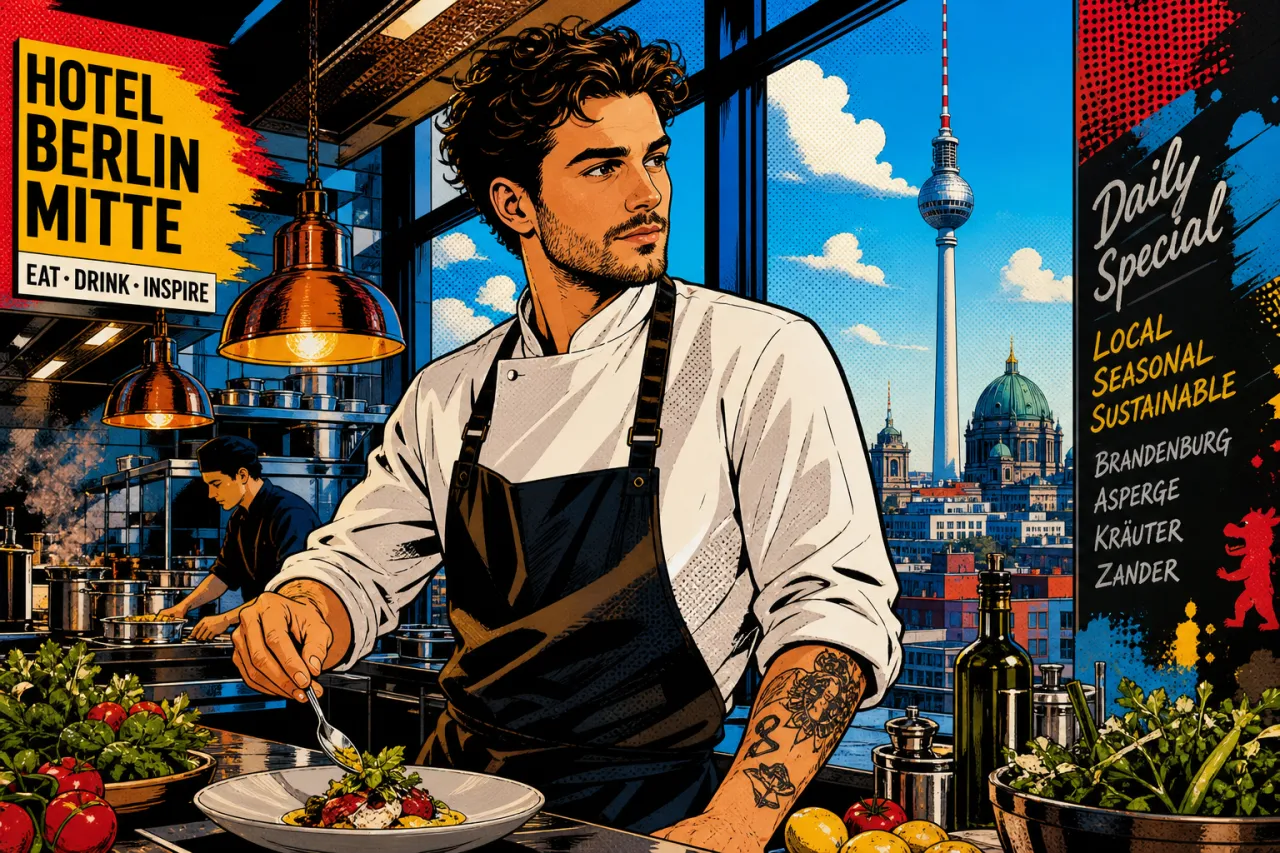 Tim Lentl wird neuer Küchenchef im Qiu Berlin