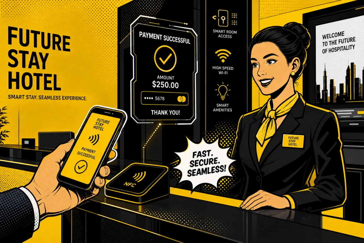 TIPMO: NFC-Trinkgeld direkt aufs Konto — live auf der HITEC 2026