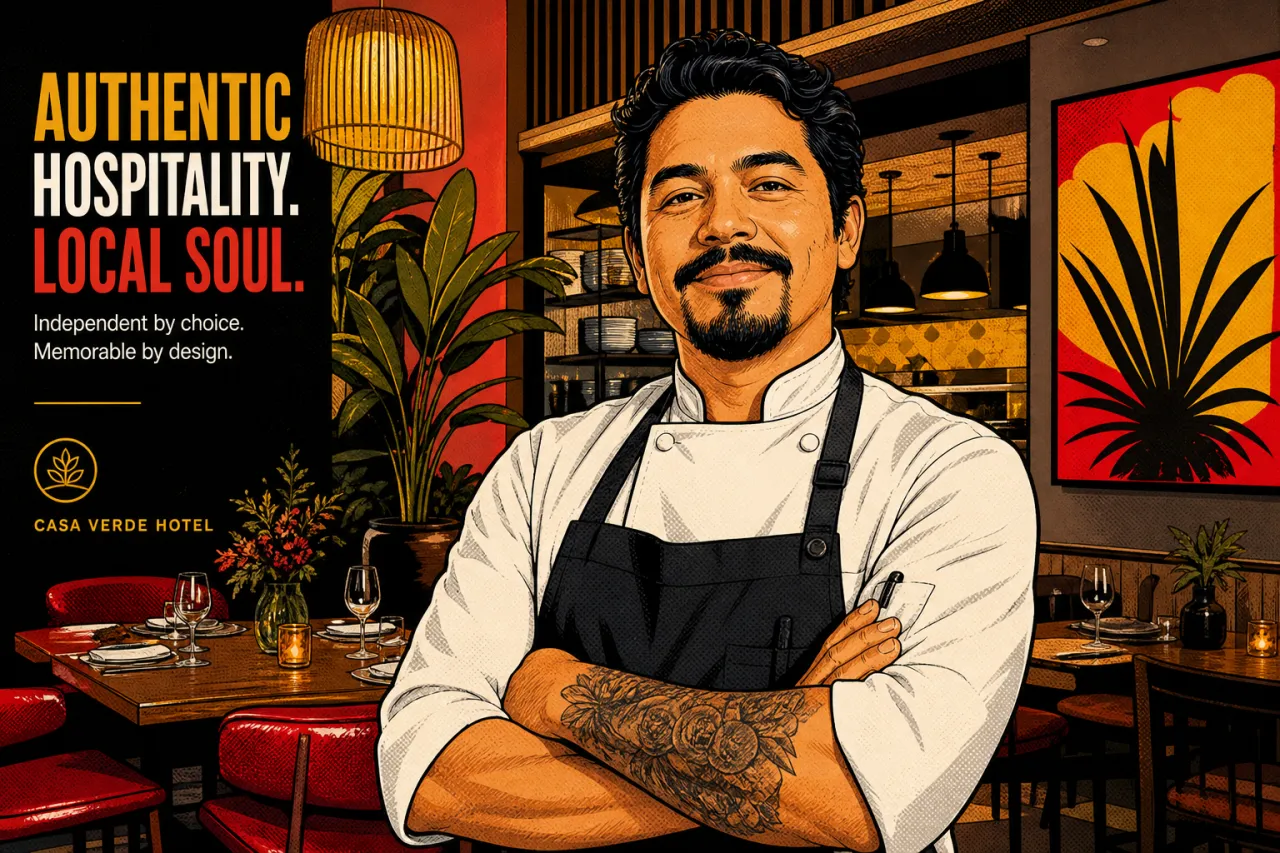 Tomas Chavarría wird Corporate Culinary Director bei Charlestowne Hotels