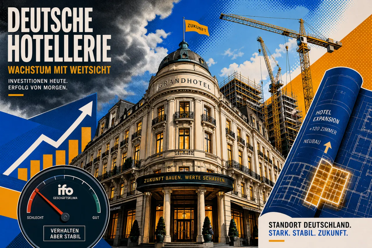 Top-100-Hotelbetriebe: Investieren trotz Konjunkturflaute
