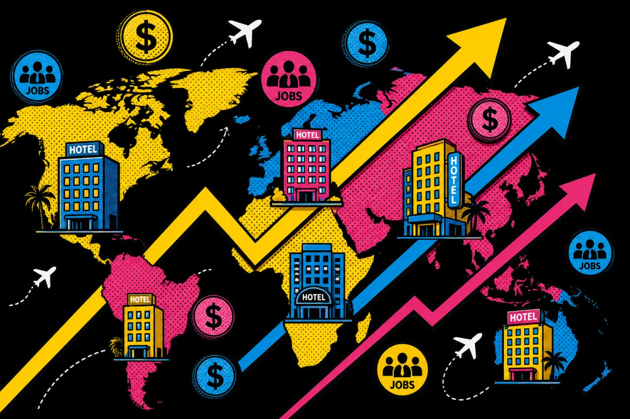 Tourismus wächst bis 2035 1,5-mal schneller als die Weltwirtschaft