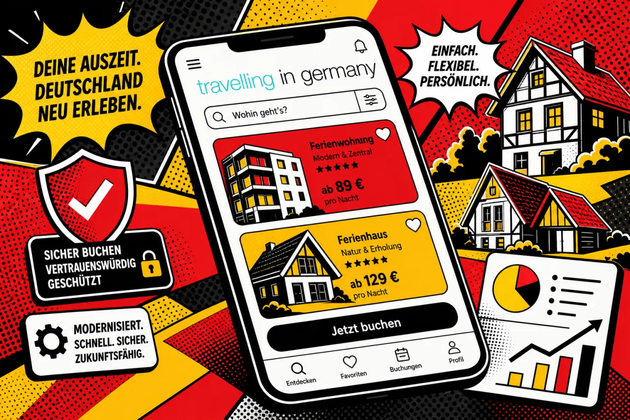 travellingingermany.com modernisiert Buchungsplattform