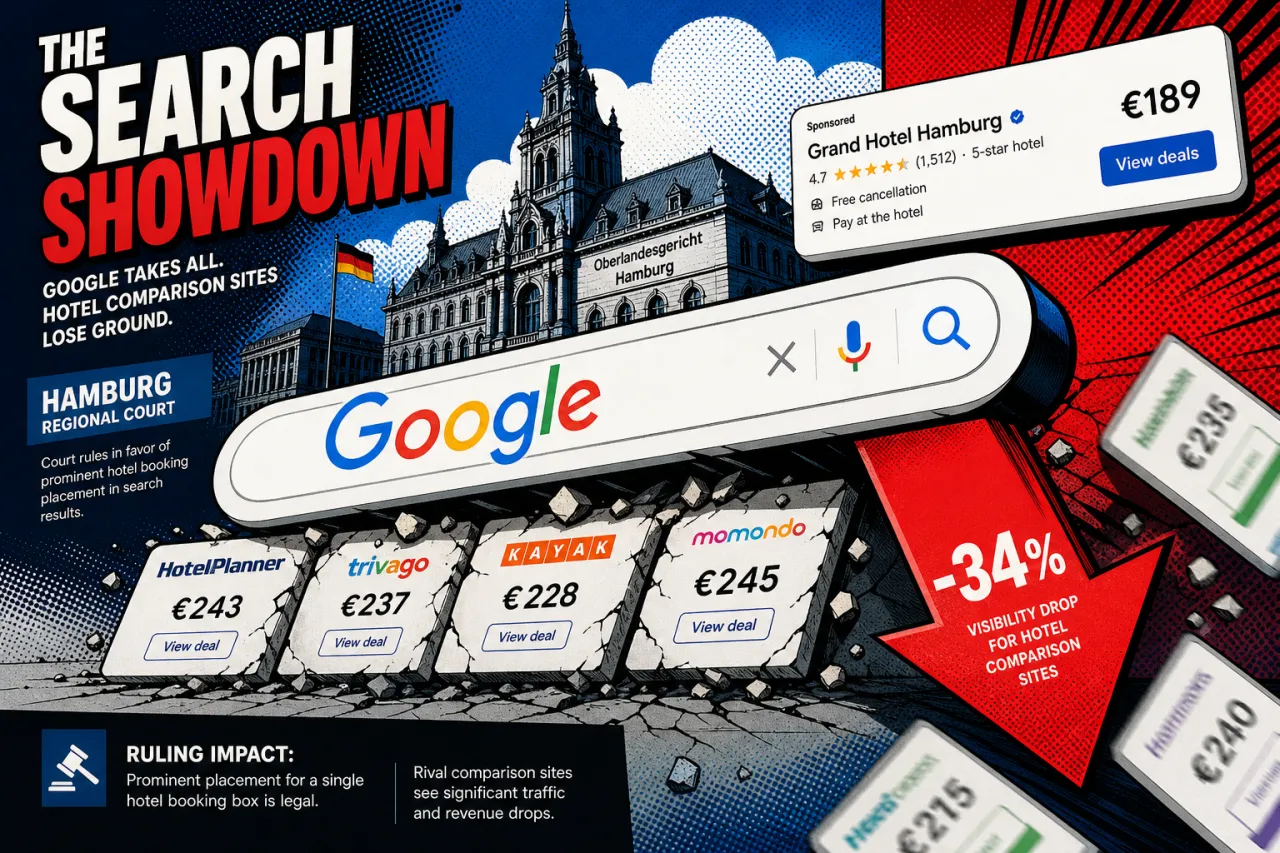 Trivago klagt Google wegen Wettbewerbsverzerrung