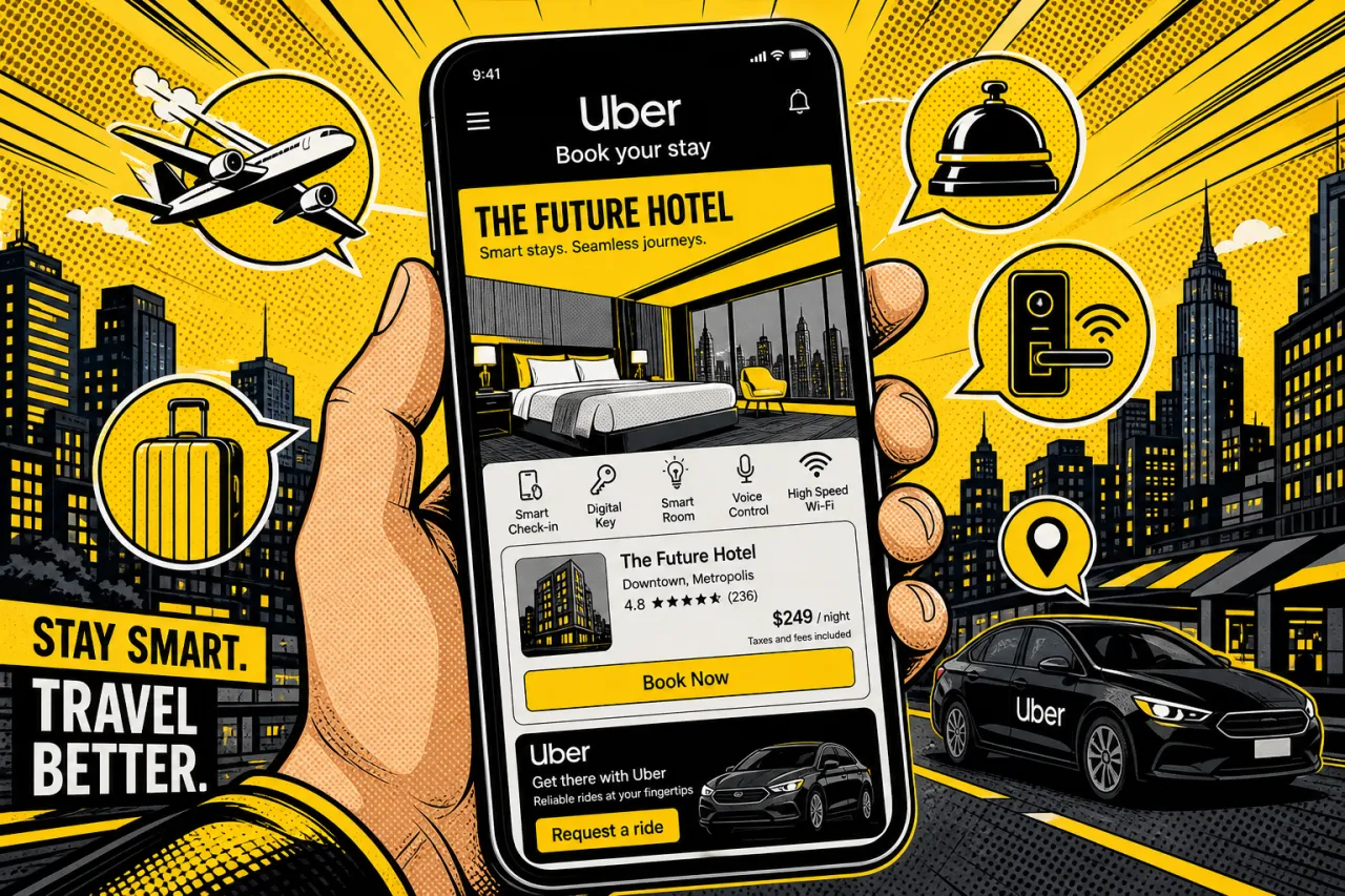 Uber bucht jetzt Hotels: Angriff auf Booking & Co.
