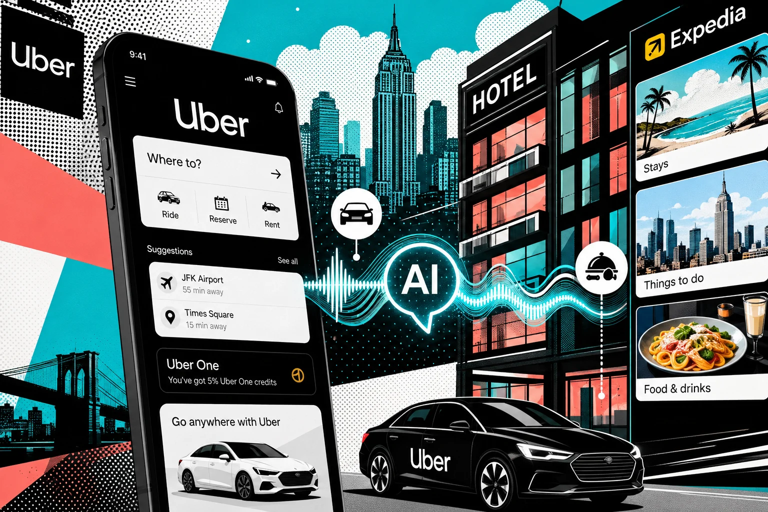 Uber steigt ins Hotelgeschäft ein – per KI-Sprachbuchung