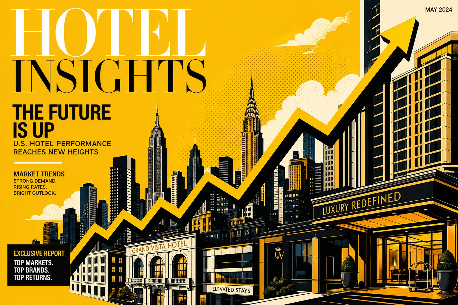 US-Hotelmarkt April 2026: RevPAR wächst um 4,5 Prozent