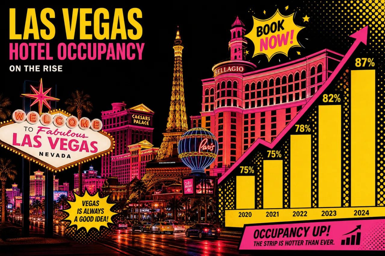 US-Hotelmarkt: Occupancy steigt auf 66,5 Prozent