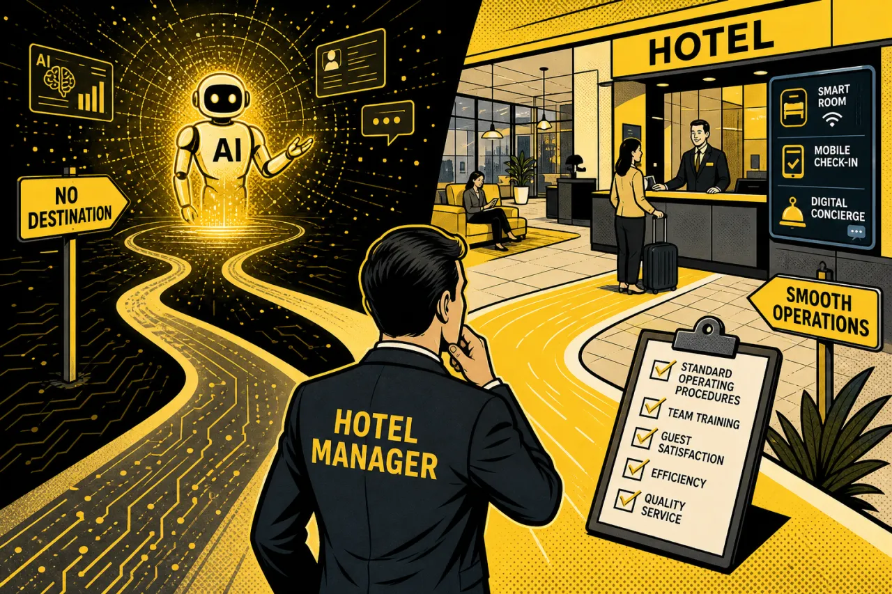 Warum die meisten Hotels KI falsch einsetzen