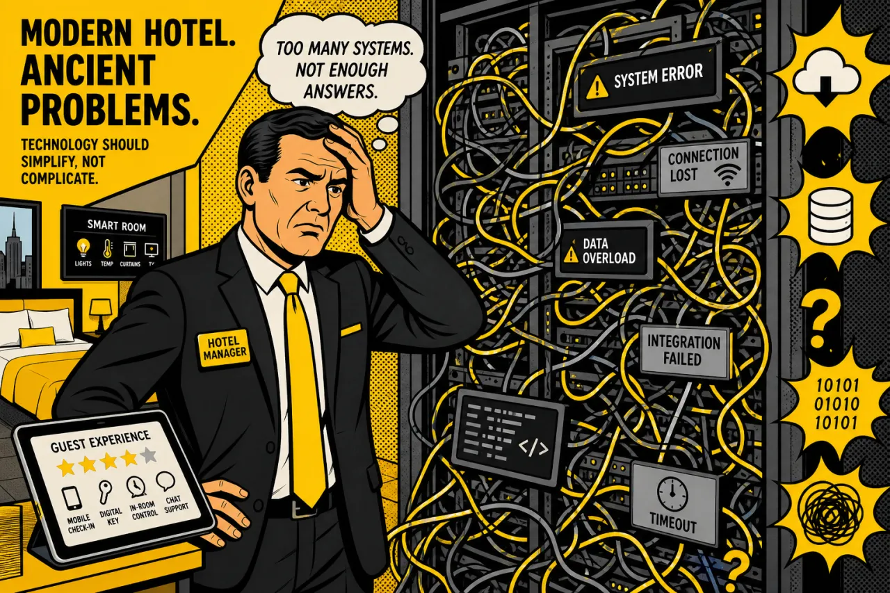 Warum Hotel-KI scheitert: Das Problem sitzt vor dem Server